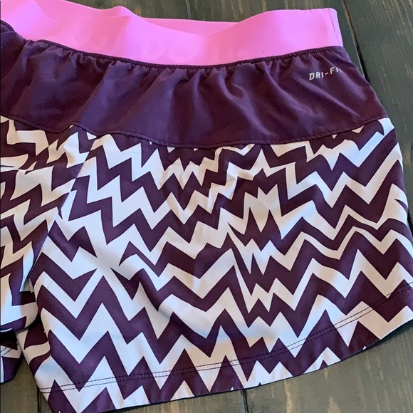 Purple Nike Dri-Fit shorts - Picture 6 of 7